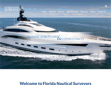 Tablet Screenshot of floridanauticalsurveyors.com